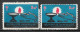 1957 INDIA "HELP FIGHT TB" 2 MNH OG STAMPS - Sellos De Beneficiencia
