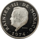 Monaco 100 Francs 1974, PROOF, &quot;25th Anniversary - Reign Of Rainier III&quot; - Other & Unclassified