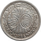 Germany 50 Reichspfennig 1938 E, AU, &quot;Weimar Republic (Reichsmark) (1924-1938)&quot; - 5 Reichsmark