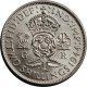 Great Britain 2 Shillings (florin) 1944, UNC, &quot;King George VI (1937 - 1952)&quot; - Gibraltar