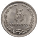 Argentina 5 Centavos 1937, BU, &quot;Argentine Peso (1881 - 1969)&quot; - Argentine