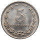 Argentina 5 Centavos 1940, BU, &quot;Argentine Peso (1881 - 1969)&quot; - Argentina