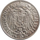 Germany 25 Pfennig 1911 D, XF, &quot;German Empire (1871 - 1922)&quot; - 2, 3 & 5 Mark Silber