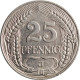 Germany 25 Pfennig 1910 J, XF, &quot;German Empire (1871 - 1922)&quot; - 2, 3 & 5 Mark Plata