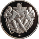 Belarus 1 Ruble 2013, PROOF, &quot;Ice Hockey World Championships 2014. Chizhovka-Arena&quot; - Wit-Rusland