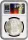 Bavaria 5 Mark 1875 D, NGC MS63, &quot;King Ludwig II (1864 - 1886)&quot; - 2, 3 & 5 Mark Silber
