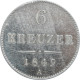 Austria 6 Kreuzer 1849 A, UNC, &quot;Austrian Empire (1806 - 1857)&quot; - Autriche