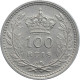 Portugal 100 Reis 1909, AU, &quot;King Manuel II (1908 - 1910)&quot; - Portogallo