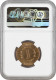 British Honduras 1 Cent 1939, NGC MS65 RB, &quot;King George VI (1937-1952)&quot; Pop 8/1 - Kolonien