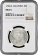 Colombia 50 Centavos 1934 (S), NGC MS65, &quot;President Simon Bolivar (1819 - 1830)&quot; - Colombia