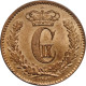Denmark 1 Skilling Rigsmont 1867, UNC, &quot;King Christian IX (1863 - 1906)&quot; - Dinamarca