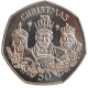 Gibraltar 50 Pence 1988, UNC, &quot;Christmas&quot; - Gibraltar