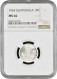 Guatemala 10 Centavos 1964, NGC MS66, &quot;Republic Of Guatemala (1949 - 2019)&quot; - Guatemala