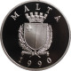 Malta 5 Liri 1990, PROOF, &quot;Papal Visit&quot; - Malta