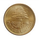 Lebanon 25 Piastres 1952, BU, &quot;Lebanese Republic (1952 - 1994)&quot; - Líbano