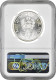 Peru 200 Intis 1986, NGC MS65, &quot;150th Anniversary - Birth Of Marshal Caceres&quot; - Peru