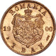 Romania 1 Ban 1900 B, PCGS MS65 RB, &quot;King Carol I (1881 - 1914)&quot; - Rumania