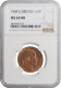Great Britain 1/2 Penny 1908, NGC MS64 RB, &quot;King Edward VII (1902 - 1910)&quot; - Other & Unclassified