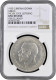 Great Britain 1 Crown 1935, NGC UNC Details, &quot;25th Anniv. - Reign Of George V&quot; - Gibraltar