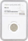 Iceland 25 Aurar 1933 N, NGC MS62, &quot;King Christian X (1922 - 1943)&quot; - Iceland