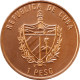 Kuba 1 Peso 1993, UNC, &quot;40th Anniversary - Assault Of The Moncada Barracks&quot; - Cuba