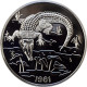 Jamaica 10 Dollars 1981, PROOF, &quot;Crocodile&quot; - Giamaica