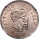 Italy 50 Centesimi 1867 M BN, NGC MS64, &quot;Vittorio Emanuele II (1861 - 1878)&quot; - Israël