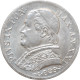 Papal States 1 Lira 1867 R, AU, &quot;Pope Pius IX (1846 - 1878)&quot; - Panama