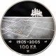 Norway 100 Kroner 2003, PROOF, &quot;100th Anniversary - Independence&quot; Silver Coin - Noruega