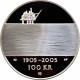 Norway 100 Kroner 2004, PROOF, &quot;100th Anniversary - Independence&quot; Silver Coin - Noruega