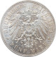 Prussia 5 Mark 1913, AU, &quot;King Wilhelm II (1888 - 1918)&quot; - 2, 3 & 5 Mark Zilver