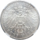 Saxe-Weimar-Eisenach 5 Mark 1908, NGC MS63, &quot;350th Anniv. - University Of Jena&quot; - Sonstige – Afrika