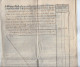 VP23.063 - PARIS X LOUHANS 1836 - Cie Royale D'Assurances ( De ROTHSCHILD ) - M. GUILLEMAUT - MAILLY, Médecin, Député.. - Bank & Insurance