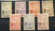 03 - 24 - Belgique - 1933 Antituberculeux - N° 377 à 383 **  - TB - Value : 900 Euros - Unused Stamps