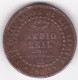 Espagne, Medio Real 1850 Aqueduc ,. Isabel II, En Cuivre, KM# 591 - First Minting