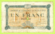 FRANCE / CHAMBRE De COMMERCE / MONTAUBAN / 1 FRANC / 27 AOUT 1917 - Chambre De Commerce