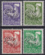 TIMBRE FRANCE PREOBLITERE SERIE COQ N° 119/122 NEUFS ** GOMME SANS CHARNIERE - 1953-1960