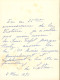 Autographe Authentique Maréchal DE LATTRE DE TASSIGNY - Dédicace Au Sous-Préfet Georges HIRTZ -  * 3 Scans - Personen