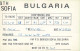 Bulgaria Radio Amateur QSL Post Card Y03CD LZ1KAU 1983 - Bulgaria