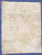 PAPIER TIMBRE LOIRE - EXTRAIT DE NAISSANCE - PAROISSE DE BELLEROCHE - 1798 - CHERPIN - AVEC CONTRE-TIMBRAGE - Lettres & Documents