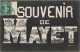 72 Mayet Souvenir De Mayet Multi Vues Multivues CPA Cachet 1910 - Mayet
