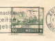 Suisse 1941 Airmail C.50 Green Variety "Weisses Dach" "White Roof" #29a Solo Franking Commerce AirCv To Milano 17dec1946 - Used Stamps