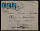 Delcampe - Francia - 1877/1945 - Storia Postale, Piccolo Lotto Composto Da N.7 Lettere Viaggiate. - 1863-1870 Napoleone III Con Gli Allori