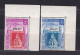 1951 Italia Italy Trieste A TOSCANA  TUSCANY Serie Di 2 Valori MNH** Gomma Leggermente Bicolore - Ungebraucht