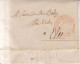 Año 1852 Prefilatelia Carta  Marca Barcelona Cataluña Esteban Viver - ...-1850 Prephilately