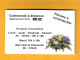 Carte De Visite Expression Florale - Fleuriste - 40390 BIAROTTE - - Andere & Zonder Classificatie