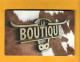 Carte De Visite LA BOUTIQUE - 76000 ROUEN - - Andere & Zonder Classificatie