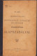 A Szamosvölgyi Vasút Hivatalnokai, Altisztjei és Szolgái Nyugdijintézetének Alapszabályai 1909 C1142 - Old Books