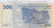 BILLETE CONGO 500 FRANCOS 2002 P-96С SIN CIRCULAR - Autres - Afrique