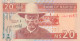 BILLETE NAMIBIA 20 DOLARES 2002 P-6a SIN CIRCULAR - Otros – Africa